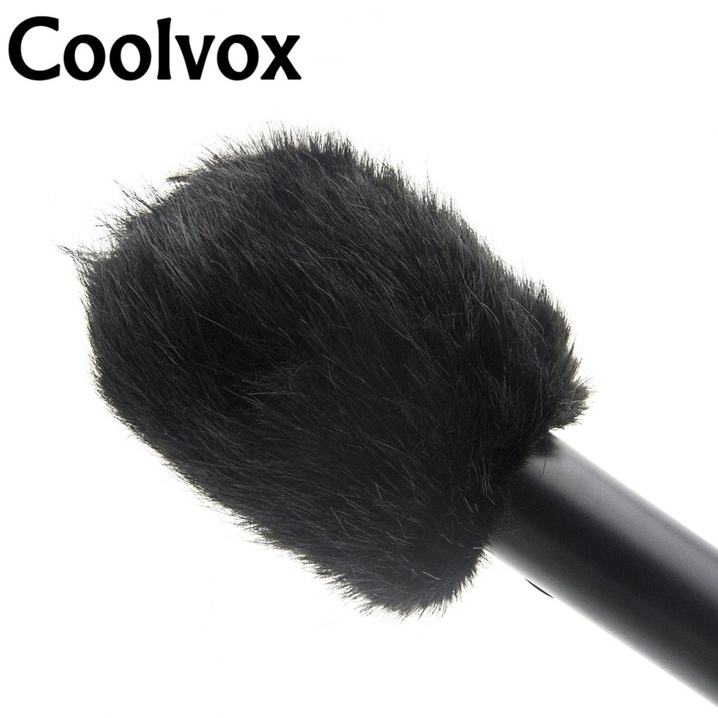 ผ้าคลุมไมโครโฟน กันลม พร้อมโฟมครอบ สําหรับไมโครโฟน KTV 58