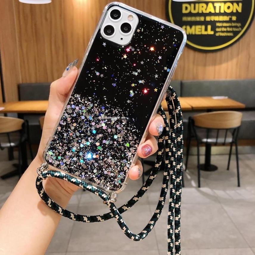 Gantungan Vivo V15/V15 PRO/V20/V20 SE/V19/S1/S1 PRO/Y CASE NAGITA GLITER HANGER STRAP LANYARD CASE Z