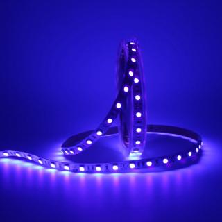 uv led strip light 395-405 nm โคมไฟอัลตราไวโอเลตสําหรับตกแต่งเล็บ 5050 5v