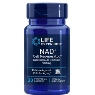 Life Extension , NAD+ Cell Regenerator Nicotinamide Riboside 300 mg [ 30 Vegetarian Capsule ]