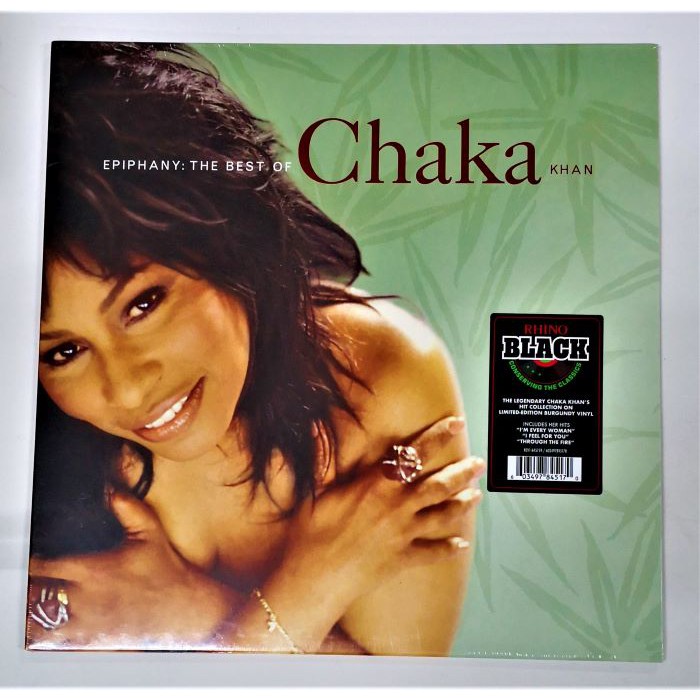Chaka Khan - Epiphany - The Best of Chaka Khan ( ไวนิลเบอร์กันดี Limited Edition / LP )