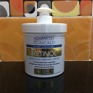 พร้อมส่ง !!! ADVANCED CLINICALS , Retinol Advanced Firming Cream