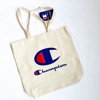 -พร้อมส่ง- New with tag Champion c logo tote bag ของเเท้100% From Japan🇯🇵