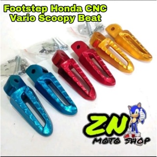 Postep CNC HONDA / FOOSTEP HONDA อลูมิเนียม CNC / FOOTSTEP HONDA Beat Vario Scoppy