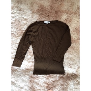 เสื้อไหมพรม นิ่ม ยืด ไม่คัน อก 32-36 #ส่งฟรี