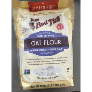 Bobs Red Mill Oat Flour แป้งข้าวโอ๊ตโฮลเกรน 510 กรัม