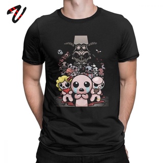 เสื้อยืดคอกลม ผ้าฝ้าย 100% พิมพ์ลาย The Binding Of Isaac สไตล์วินเทจสามารถปรับแต่งได้