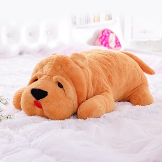 Shar Pei Big Head Dog Wrinkled Dog หมอน Plush ของเล่นสำหรับแฟนวันเกิดของขวัญของขวัญวันวาเลนไทน์