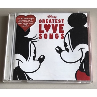 ซีดีเพลง ของแท้ ลิขสิทธิ์ มือ 2 สภาพดี...ราคา 250 บาท รวมศิลปิน อัลบั้ม “Disney Greatest Love Songs” (2 CD)