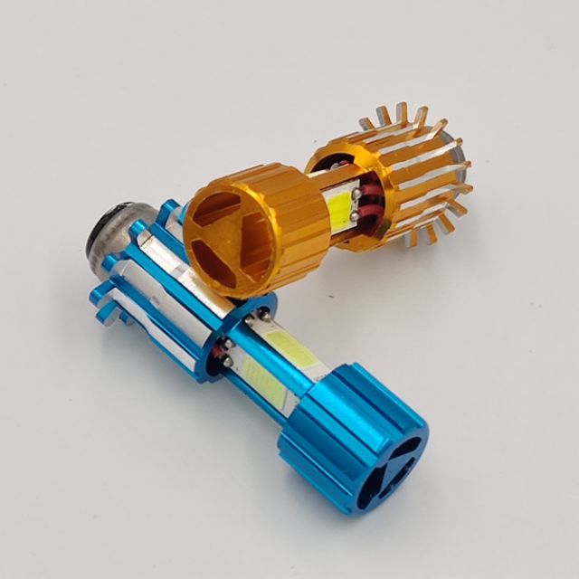 ไฟหน้า LED หลอดแป้น ระบบ AC งาน CNC สำหรับ รถรุ่นเก่าทั่วไป ไม่ต้องแปลงสายไฟ