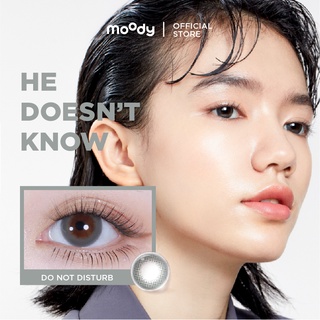 คอนแทคเลนส์สี Moody Daily (0.00 และ -1 ถึง -8)) - He Doesnt Know (กล่อง/10 คู่)