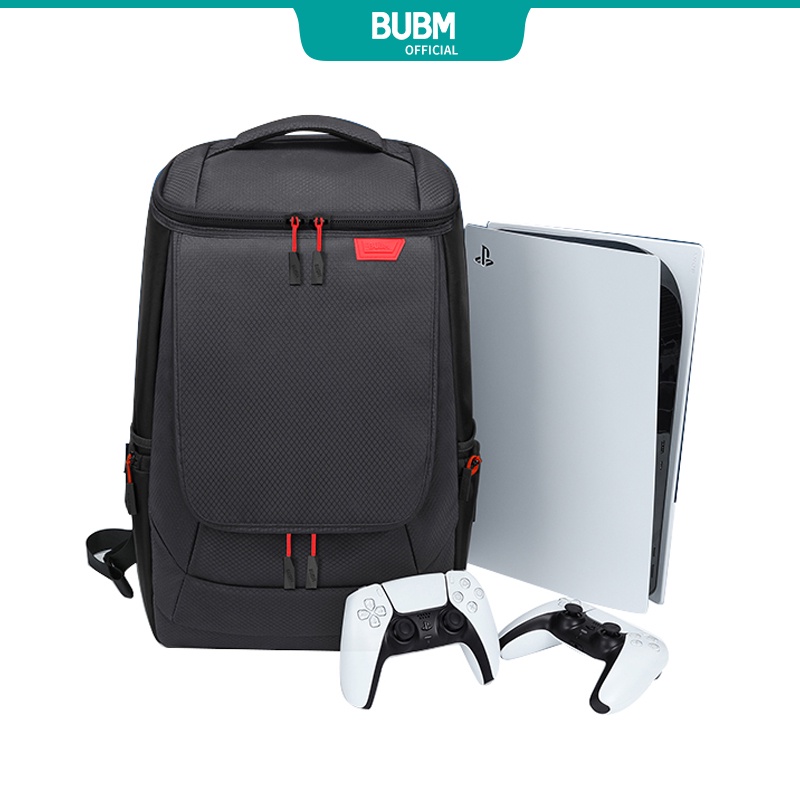 Bubm กระเป๋าเป้สะพายหลังสําหรับ Sony Ps5 / Ps4 Pro