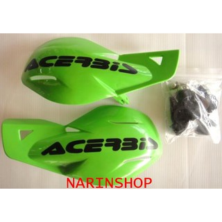 การ์ดแฮนด์ ทรง ACERBIS เล็ก มีสีดำ,แดง,ขาว,เขียว,เหลือง,น้ำเงิน