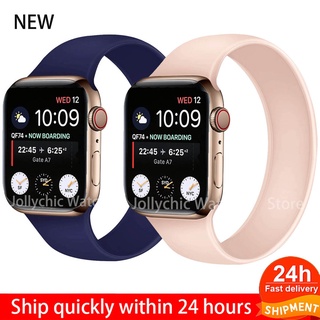 สายนาฬิกาข้อมือซิลิโคนสําหรับ For apple Watch se 8 7 6 5 4 3 watch Series 49mm 41mm 45mm 38mm 40mm 42mm 44mm