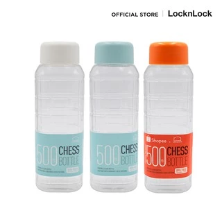 LocknLock ขวดน้ำพลาสติก Chess Water Bottle ความจุ 500 ml. รุ่น HAP816