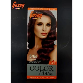 Gosen ผลิตภัณฑ์เปลี่ยนสีผม สีย้อมผม ครีมย้อมผม [เบอร์ 5/xx]