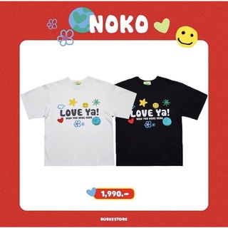 [PRE-ORDER] LOVE Ya! NOKO TEE White/Black