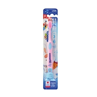 [ยกลัง] KODOMO แปรงสีฟันเด็ก โคโดโม Soft & Slim 3-6 ปี 48 ด้าม (คละสี)