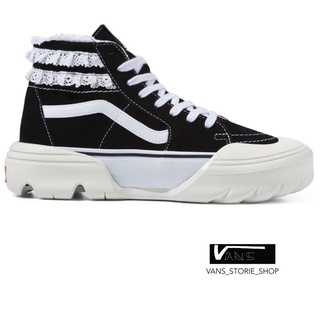 VANS SK8 HI SANDY LIANG TAPERED MODULAR BLACK TRUE WHITE SNEAKERS สินค้ามีประกันแท้