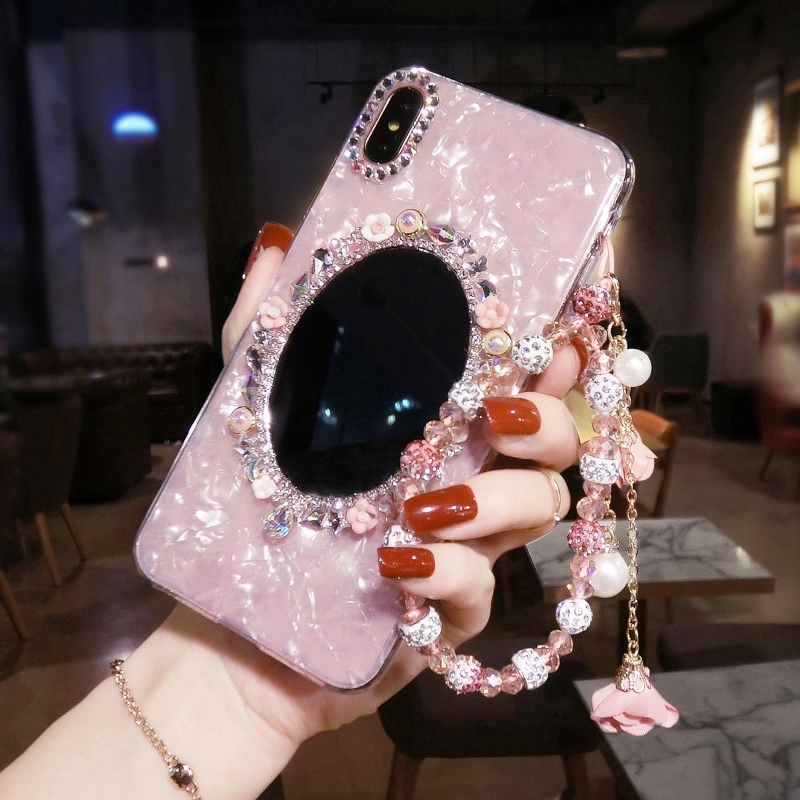 กระจกดอกไม ้ เคสโทรศัพท ์ สําหรับ Iphone 15 14 Plus 13 12 11 Pro Max X Xs Xr 8 7 Plus