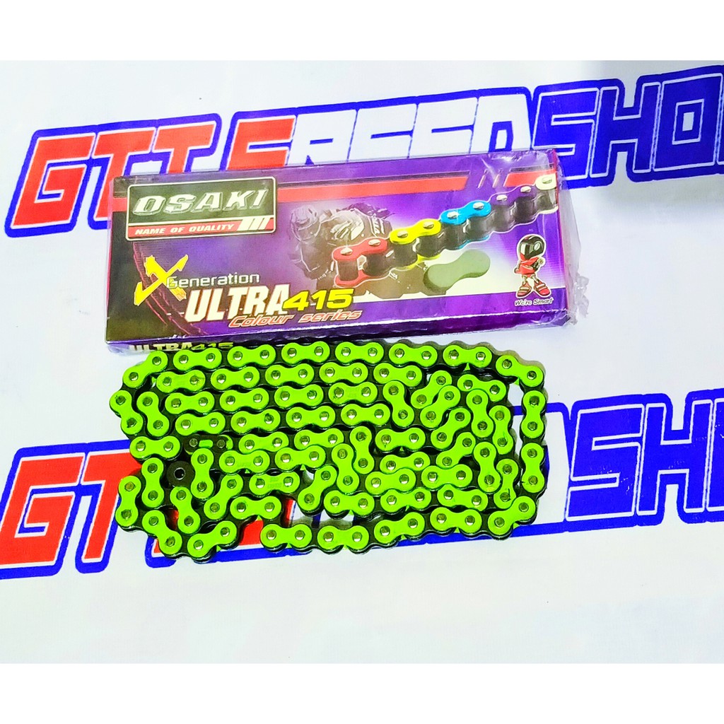 OSAKI 415-126L สีเขียว CHAIN ORIGINAL THAILAND