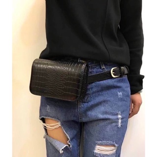 Fashion Waist Fanny Pack belt bag กระเป๋า กระเป๋าคาดเอว กระเป๋าคาดอก กระเป๋าแฟชั่น ขายดีราคาถูก สวยพรีเมียม ใช้ได้ทุกวัน