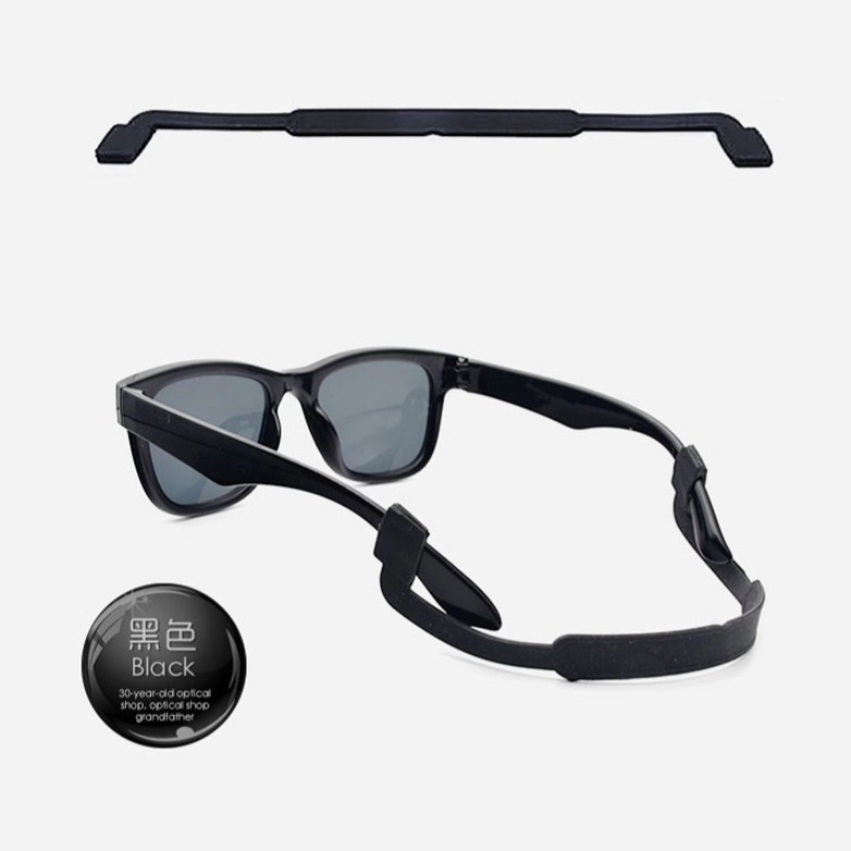 สายเชือกซิลิโคน น้ําหนักเบา สําหรับคล้องแว่นตา -TS3