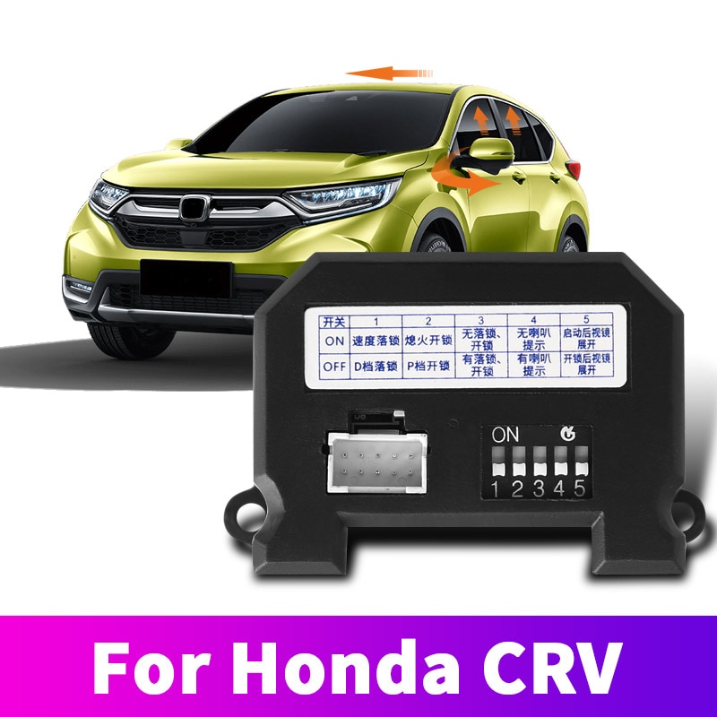 อุปกรณ์ควบคุมหน้าต่างรถยนต์ แบบพับได้ สําหรับ Honda crv CR-V 2017 2018 2019 windo