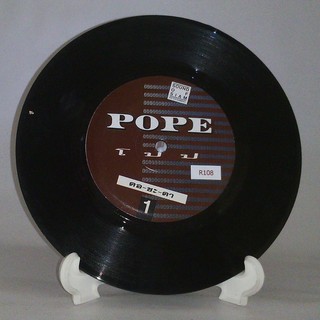 R108 🎼 แผ่นเสียง ไวนิล 7 นิ้ว 45RPM 🎶  POPE โปป ดอ-ชะ-ดา ฝังดิน