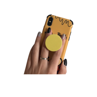 Griptok สีพื้นเรียบ ทรงวงกลม ติดโทรศัพท์ iRing กริปตอค Popsocket ตัวป๊อปติดมือถือ