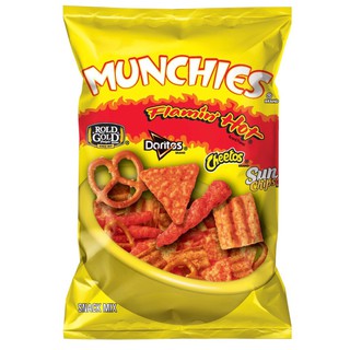 Munchies Flamin Hot Snack Mix 262g. มันชี่ส์ ฟลามินส์ ฮอทสแน็คมิกซ์ 262 กรัม