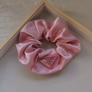 Prada Re-Nylon triangle-logo scrunchie