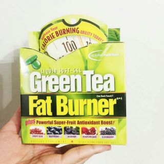 Naturals GreenTea Fat Burner, 30 Fast-Acting Liquid SoftGels