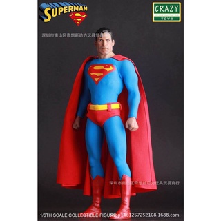 [ส่งฟรี] โมเดล 12 นิ้ว superman ข้อต่อ hand-made รุ่น doll