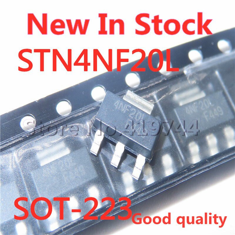 5 ชิ้น/ล็อต STN4NF20L 4NF20L SOT-223 วงจรรวม IC ใหม่