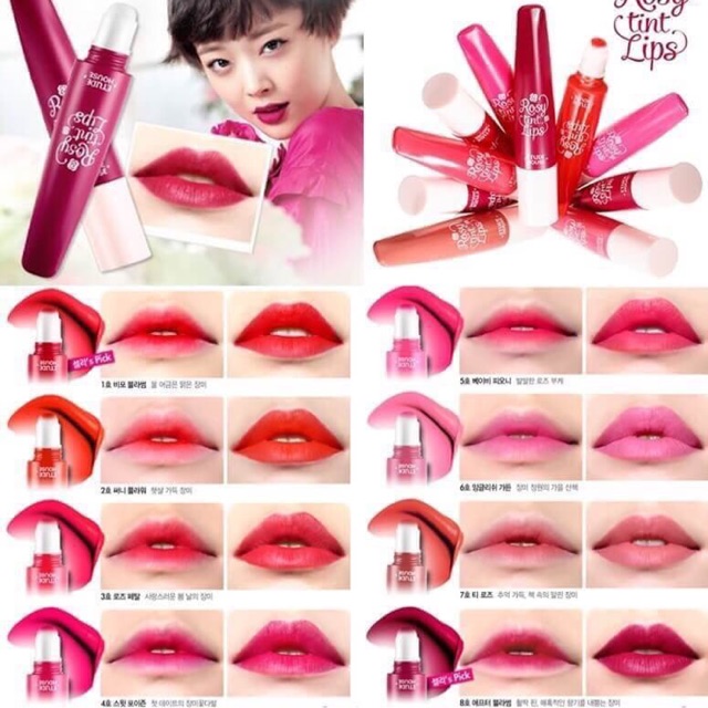 Etude House Rosy Tint Lips