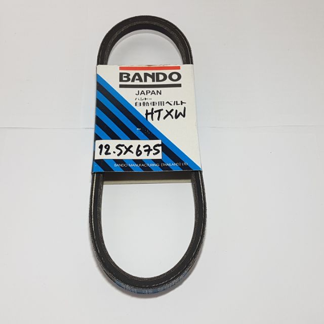 สายพานแอร์ ทั่วไป 12.5x675 BANDO สายพาน APSHOP2022