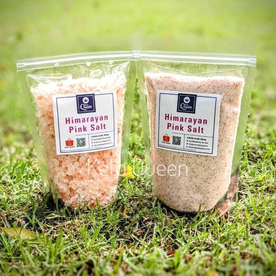 👑 KETO 👑  เกลือดำ หิมาลายัน Himalayan Black Salt ชนิดป่น เกลือคีโต