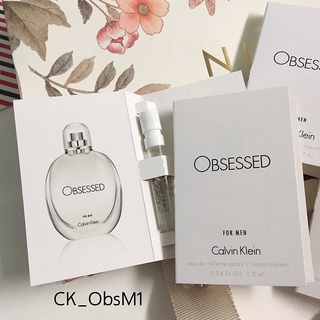 น้ำหอม Calvin Klein Obsessed for men EDT 1.2 ml (หัวสเปรย์)