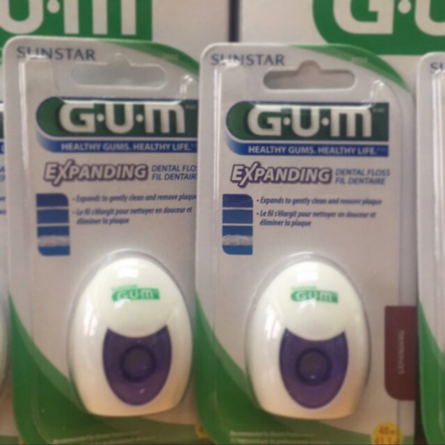 ไหมขัดฟันแบบพองตัวได้ Gum expanding dental floss