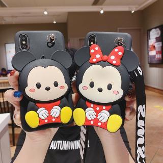 เคส oppo A31 2020 CASE การ์ตูน ซิป กระเป๋าสตางค์ เคสโทรศัพท์ mickey minnie wallet case เคส Oppo A5 A53 2020 A1K OPPO A9 2020