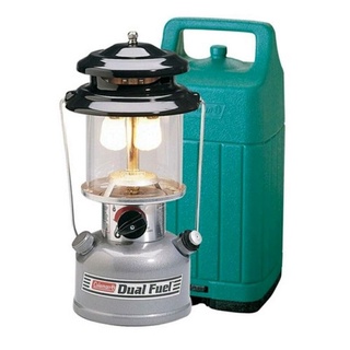 ตะเกียงโคลแมน 285A Coleman Premium Dual Fuel Lantern 2ไส้ ใหม่พร้อมเคส และกรวยน้ำมัน