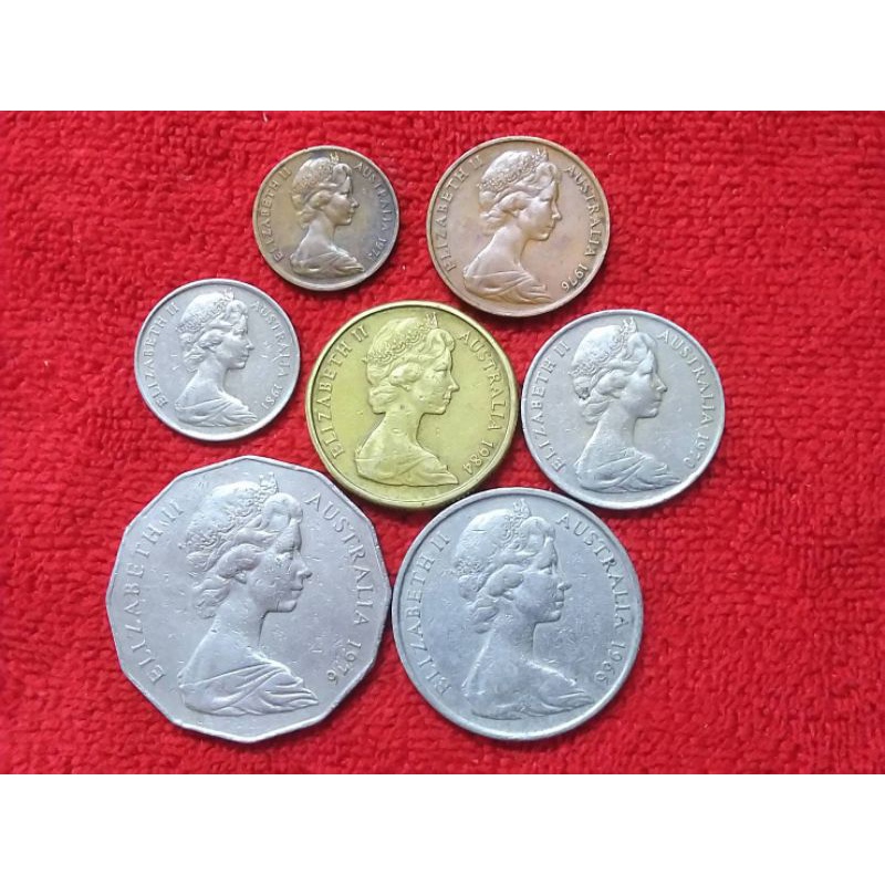 เหรียญต่างประเทศ(3668)ออสเตรเลียเก่า - Jittakanjitpaisit88881565 - Thaipick