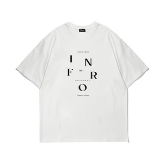 เสื้อยืด oversize "Info edit" Informal