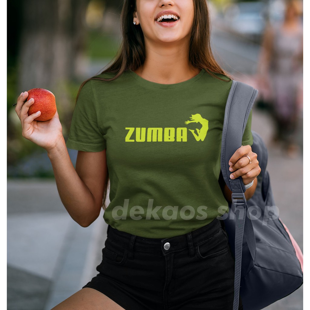 เสื้อผ้า ZUMBA สําหรับผู้หญิง / เสื้อยืด ZUMBA / เสื้อยืด ZUMBA สําหรับผู้หญิง / เสื้อยืด GYMNSICS /