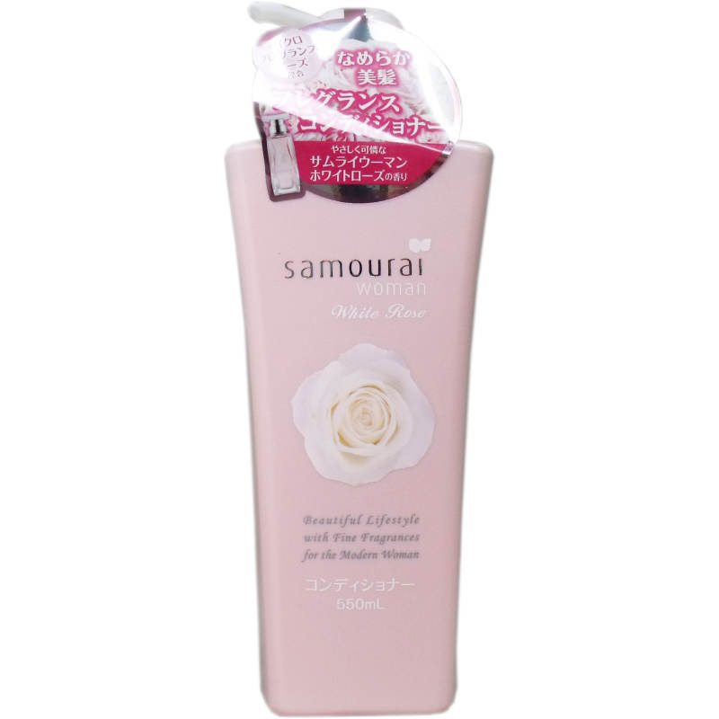 SAMOURAI WOMAN WHITE ROSE CONDITIONER ซามูไร วูแมน ไวท์ โรส คอนดิชั่นเนอร์ 4580284233944