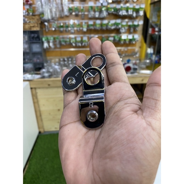 ขายึดบังลม แท้ชุบโครเมียม w125s / w125r / w125บังลม ราคาต่อ 1 คู่