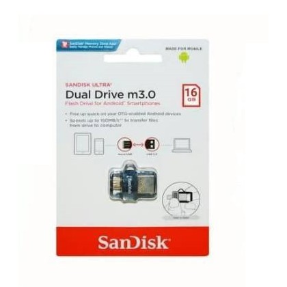 แฟลชไดร์ฟ Sandisk 16GB OTG 3.0