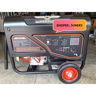 เครื่องกำเนิดไฟ เครื่องปั่นไฟเบนซินหรือแก๊สโซฮออล์ 5.5kw