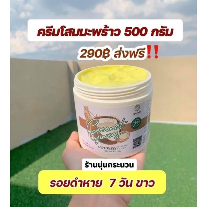 โสมมะพร้าว coconut ginseng cream